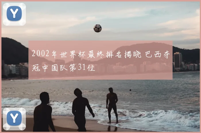 2002年世界杯最终排名揭晓 巴西夺冠中国队第31位